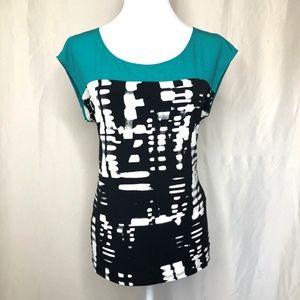 Calvin Klein Women's Evergreen Top Large
